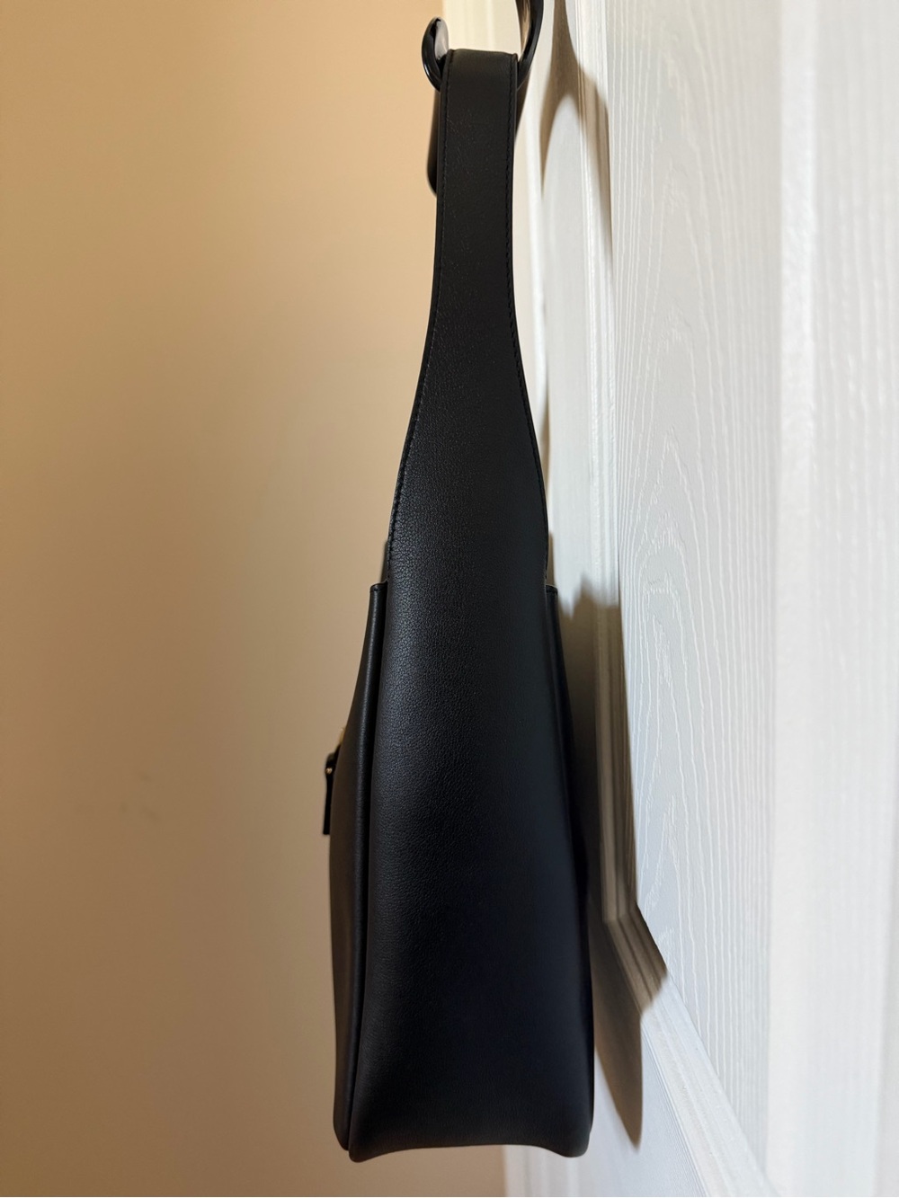 Saint Laurent Black Le A 5 7 Supple Hobo Small With Zoomoni Organizer - BNIB - Picture 11 of 16